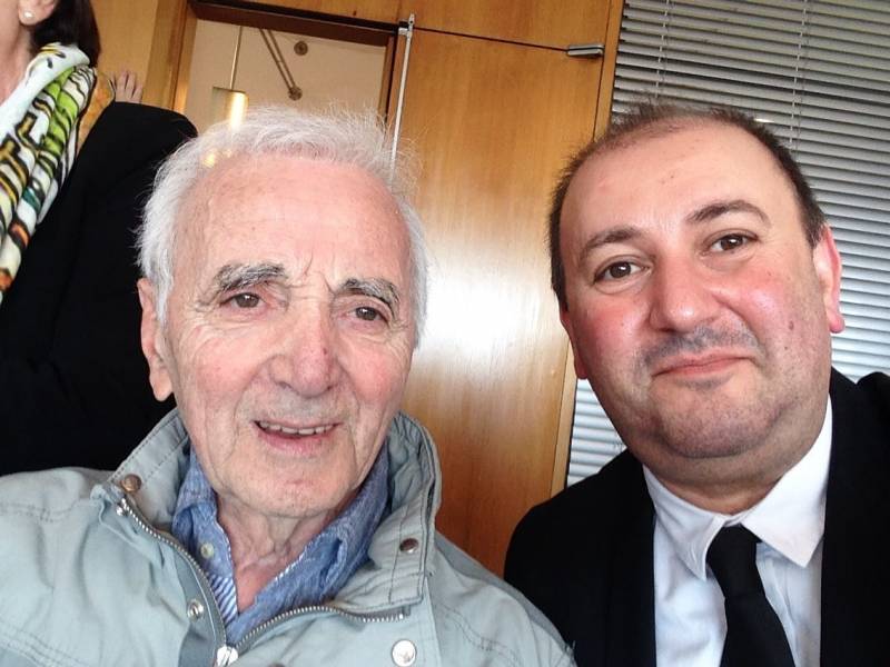 Charles Aznavour à Marseille
