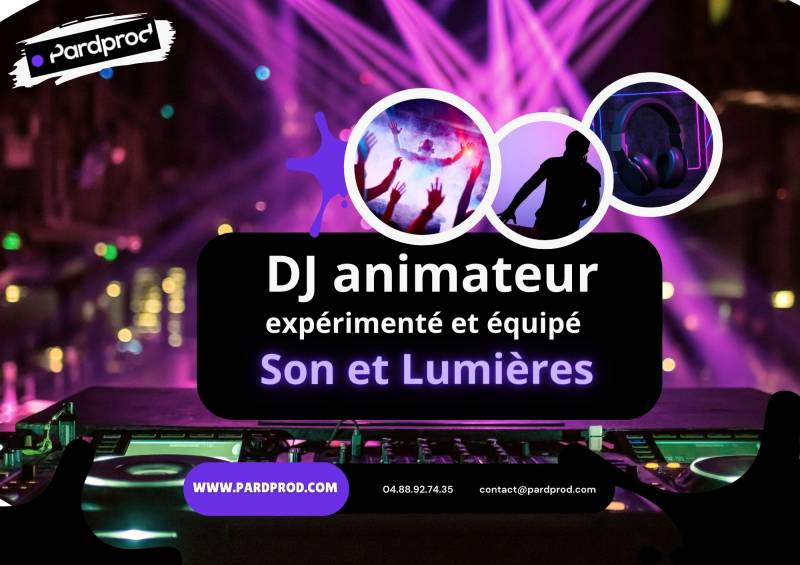 Animation DJ pour le pack enfant +DJ à Marseille grâce à FK Events