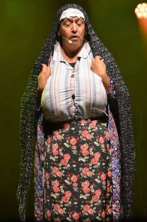 La célèbre Madame Sarfati lors du spectacle 