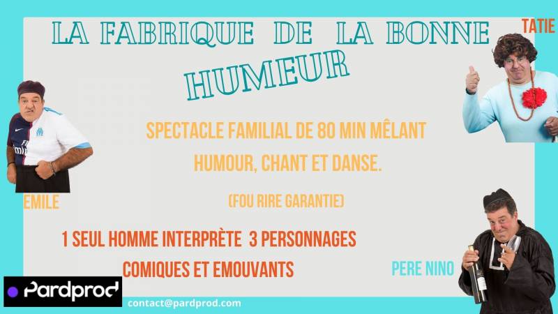 Spectacle Eric Fanino pour faire passer la plus agréable des soirées à Marseille