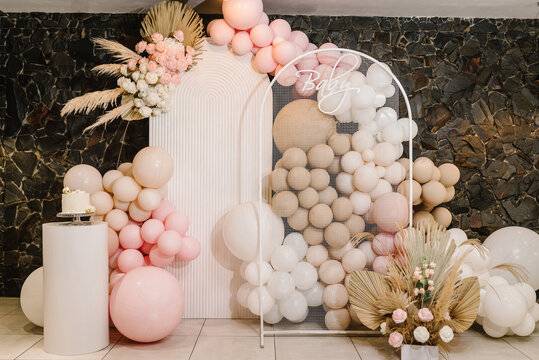 Décoration ballons pour baptême à marseille