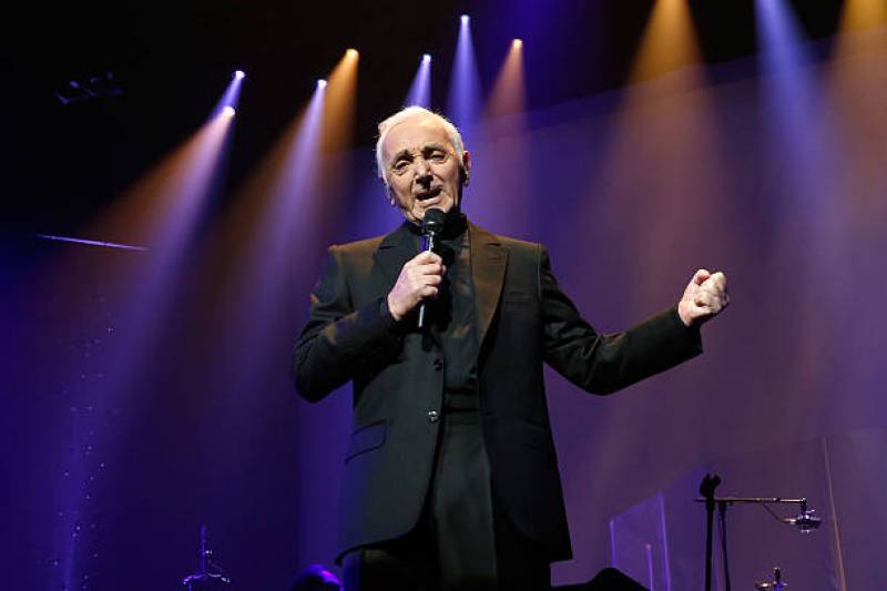 Spectacle à Marseille de Charles Aznavour pour comités d'entreprises